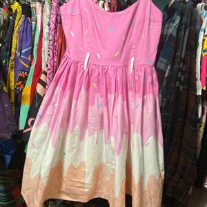 Collectif ice cream dress L